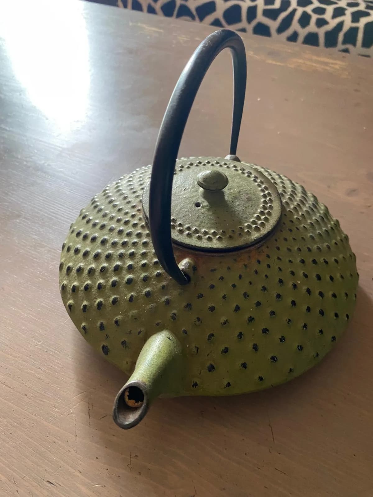 Théière en fonte